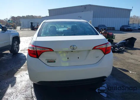 2014 Toyota Corolla Le from USA, damaged, VIN 2T1BURHE2EC035637